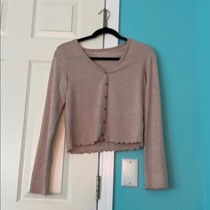 American Eagle cropped shirt